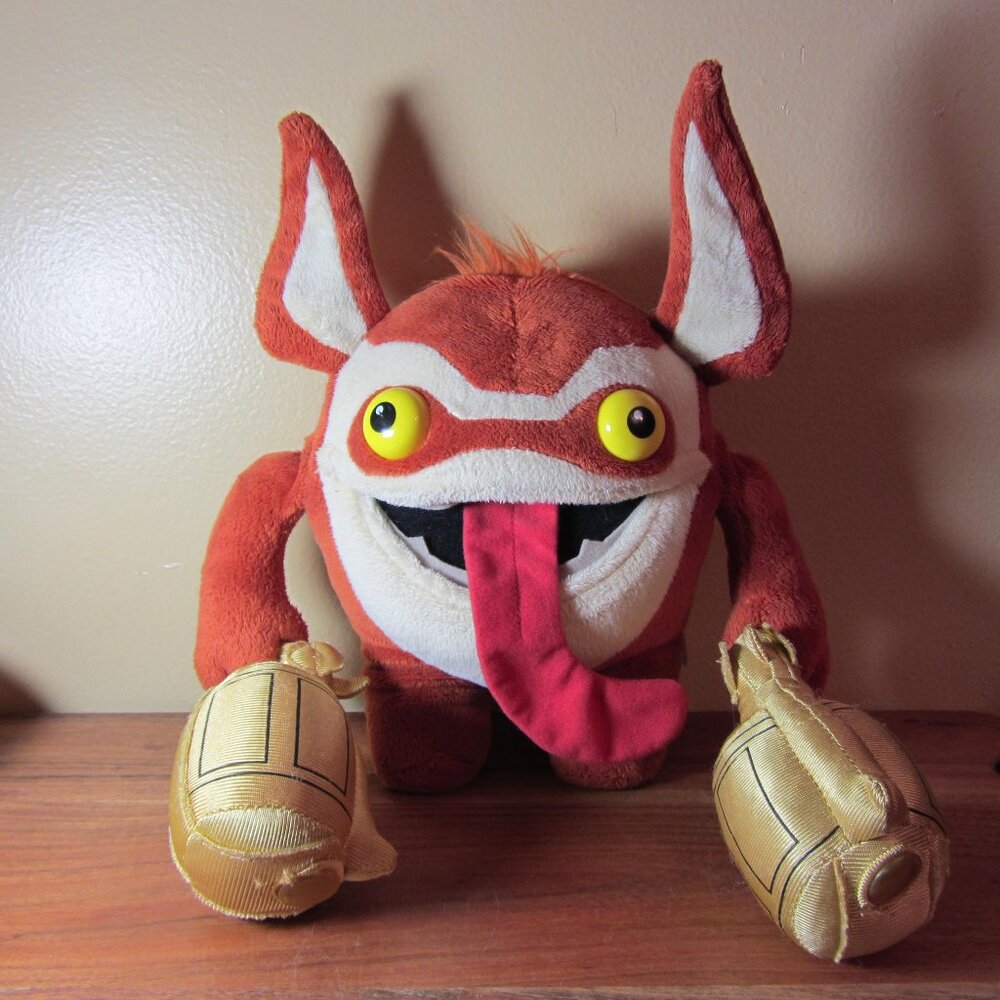 SALE* plush talking trigger happy skylanders giants 2012 WORKS (W4717)